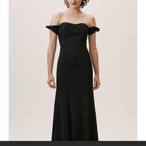 COPY - BHLDN black formal gown- worn once